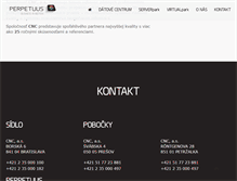 Tablet Screenshot of cnc.sk